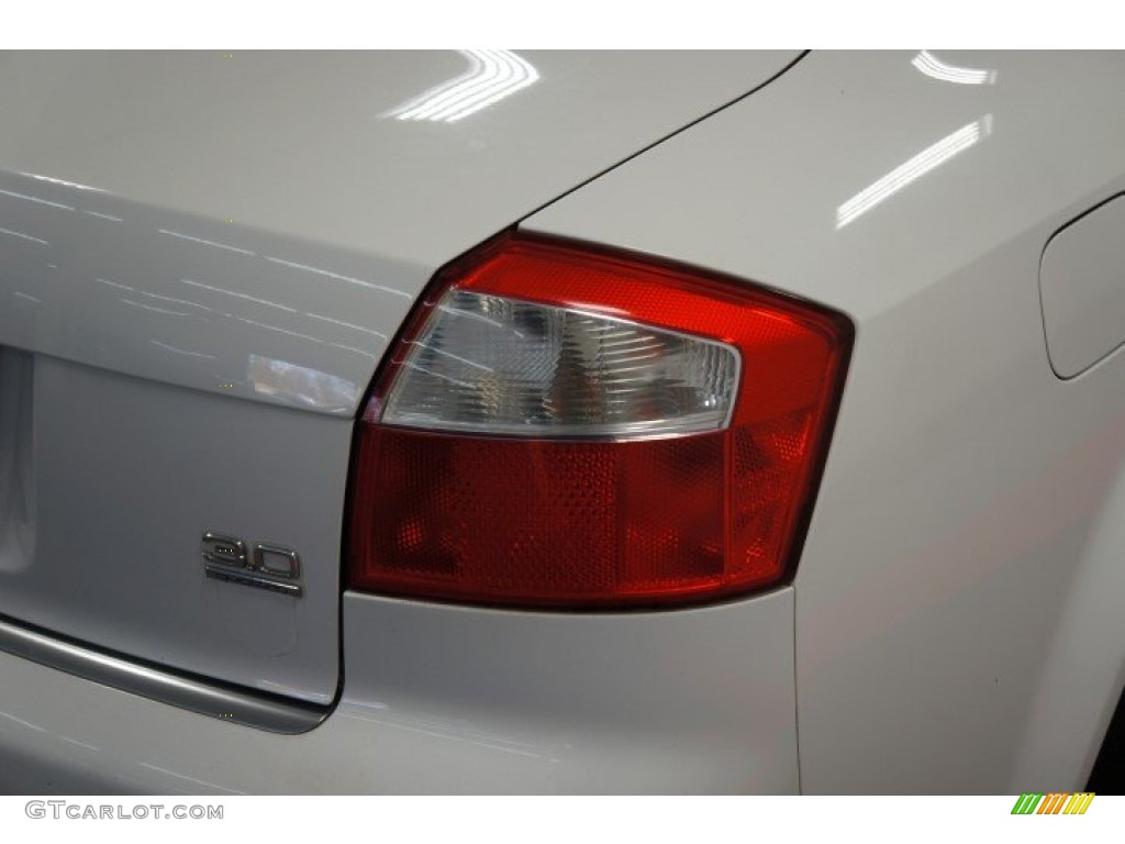 2003 A4 3.0 quattro Sedan - Polar White / Ebony photo #72