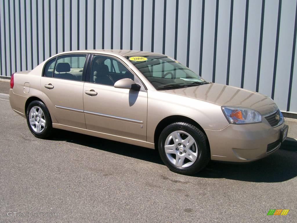 2006 Malibu LT Sedan - Sandstone Metallic / Cashmere Beige photo #1