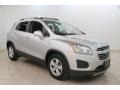 Silver Ice Metallic 2015 Chevrolet Trax LT