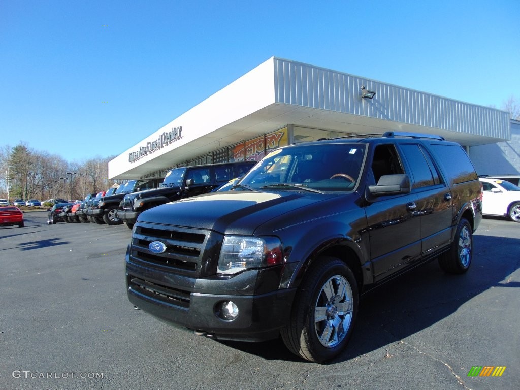 2010 Expedition EL Limited 4x4 - Tuxedo Black / Charcoal Black photo #7