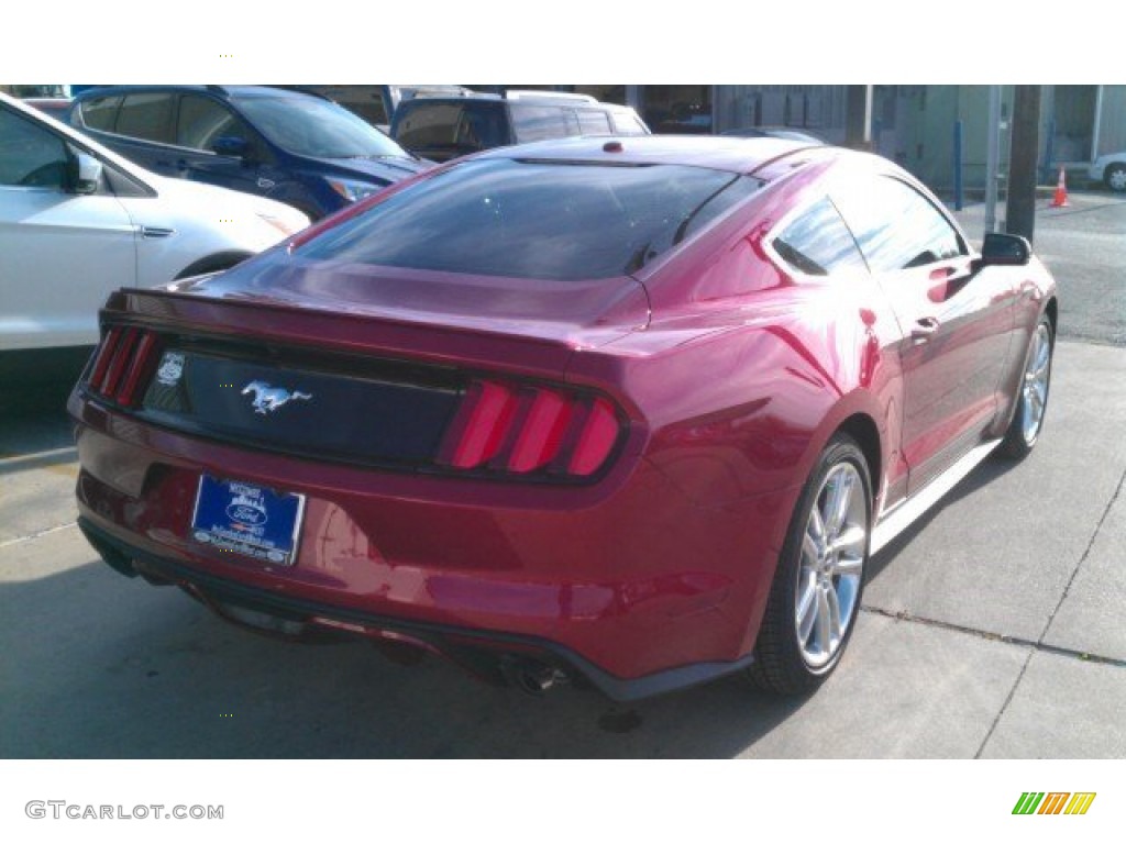 2016 Mustang EcoBoost Premium Coupe - Ruby Red Metallic / Ebony photo #11