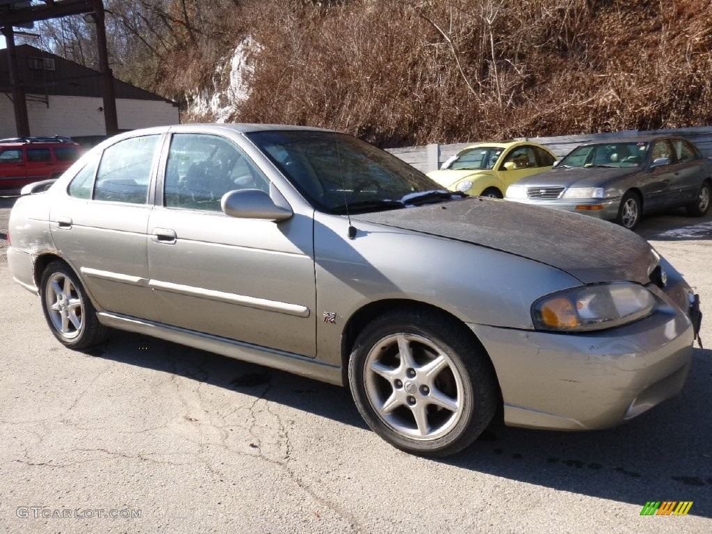 2002 Sentra SE-R - Radium Gray / Stone photo #1