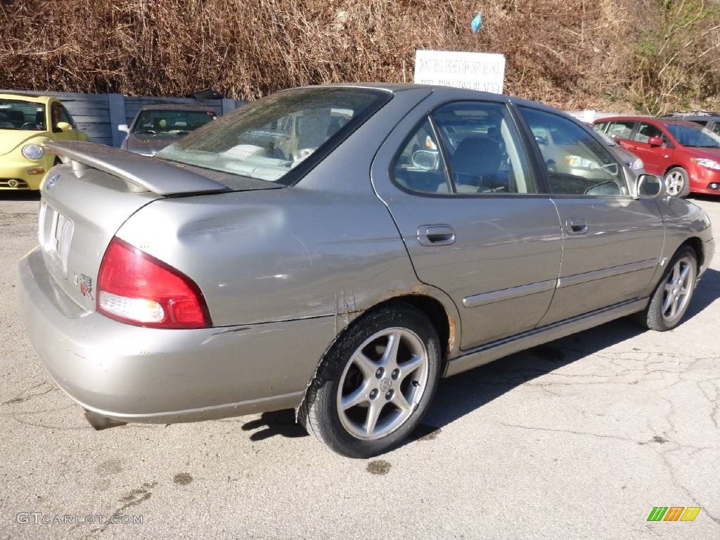 2002 Sentra SE-R - Radium Gray / Stone photo #7