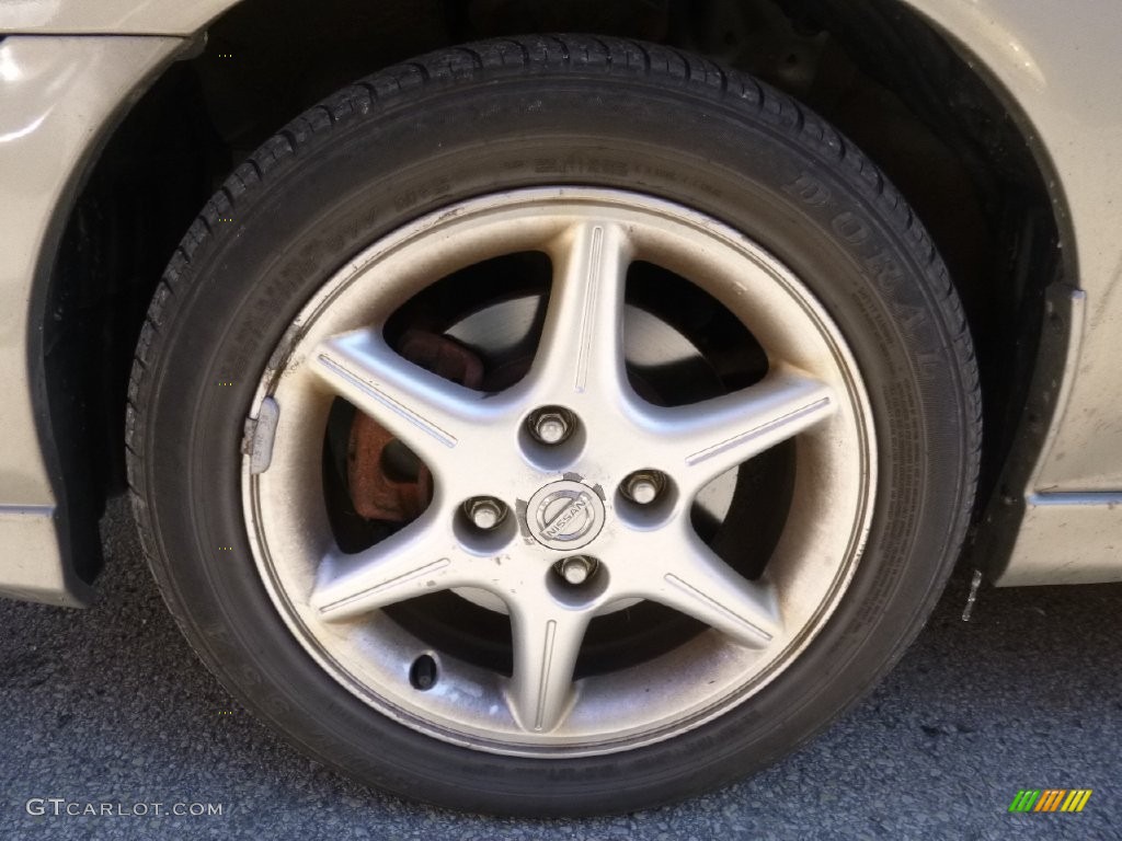 2002 Sentra SE-R - Radium Gray / Stone photo #14