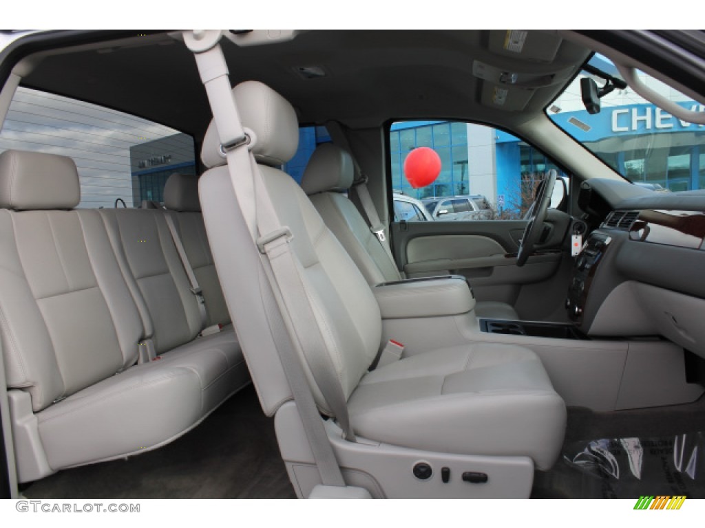 2013 Silverado 1500 LTZ Extended Cab 4x4 - Summit White / Light Titanium/Dark Titanium photo #9