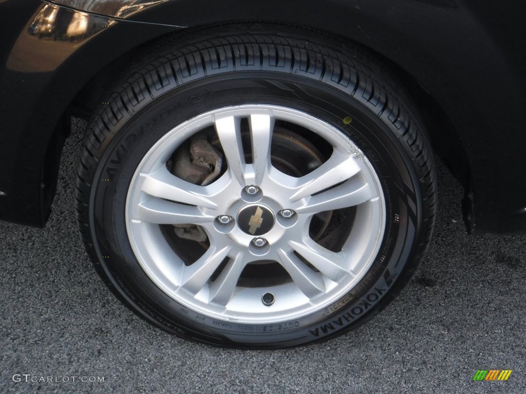 2010 Aveo LT Sedan - Black Granite / Neutral photo #3