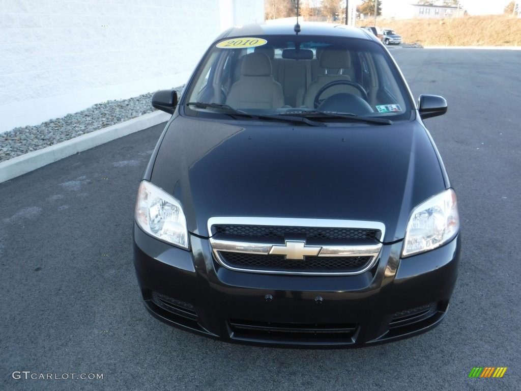 2010 Aveo LT Sedan - Black Granite / Neutral photo #5