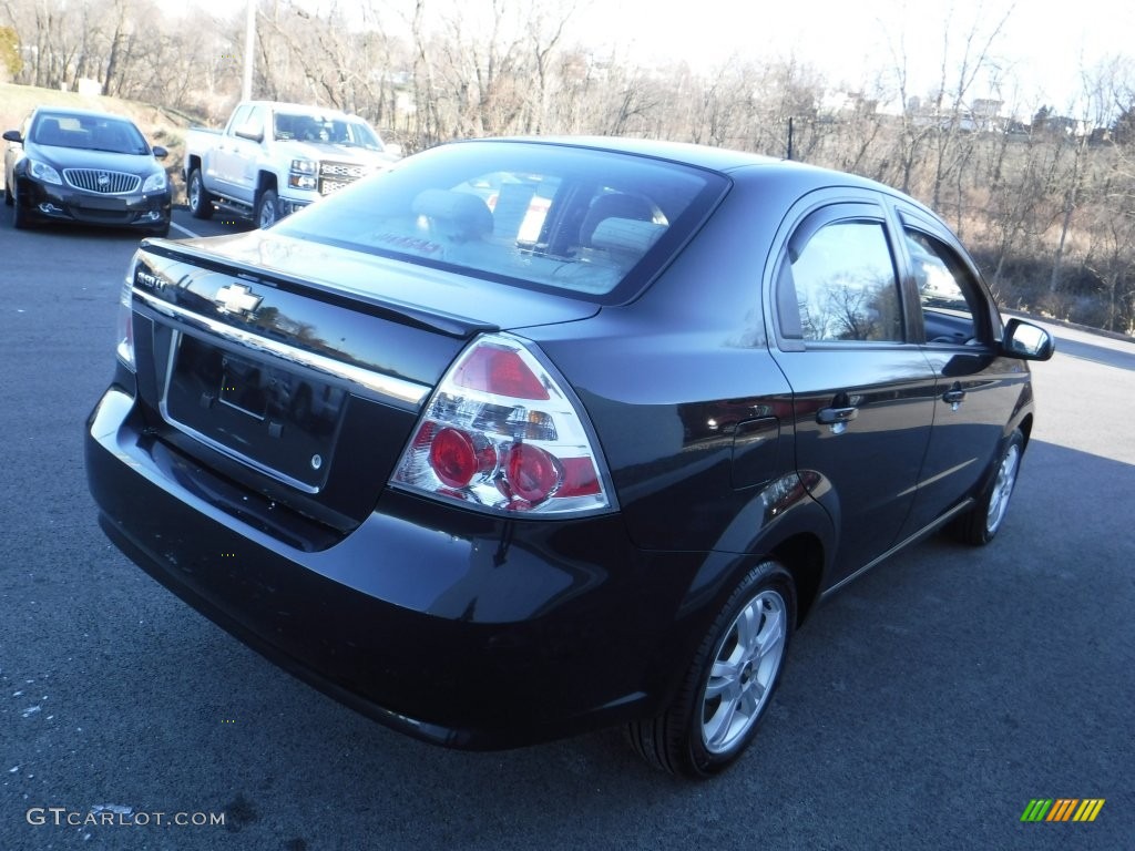 2010 Aveo LT Sedan - Black Granite / Neutral photo #8