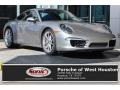 2012 Platinum Silver Metallic Porsche 911 Carrera S Coupe  photo #1