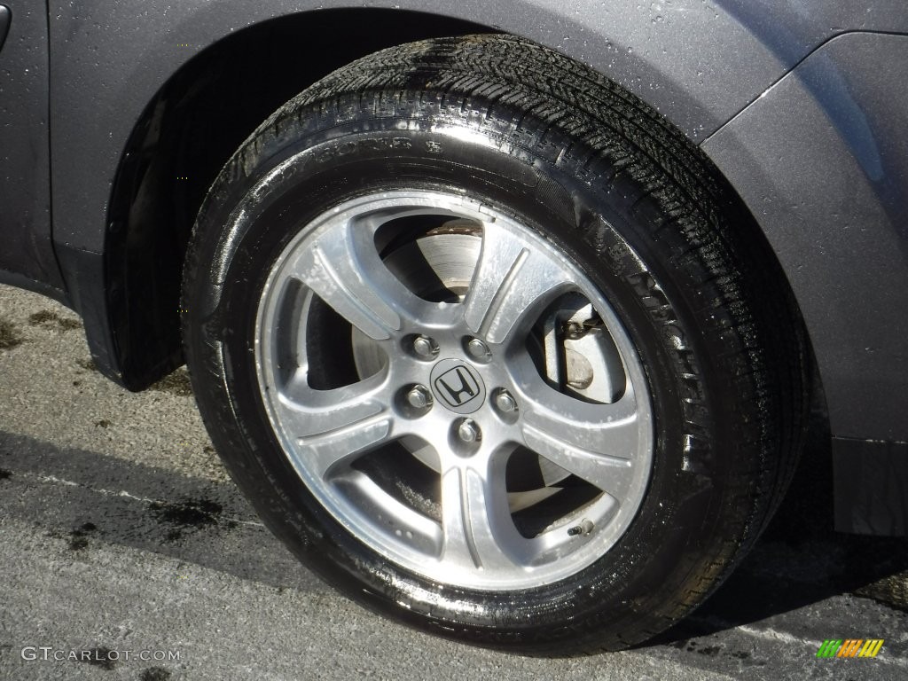 2015 Pilot EX-L 4WD - Modern Steel Metallic / Gray photo #3