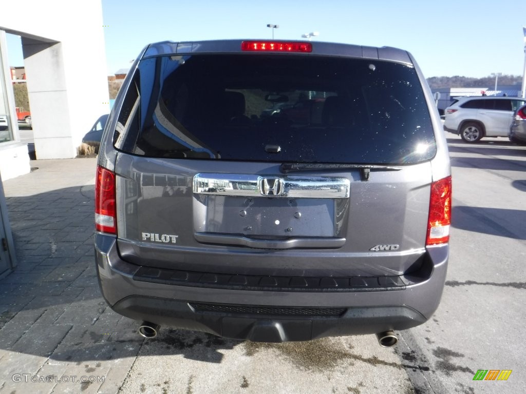 2015 Pilot EX-L 4WD - Modern Steel Metallic / Gray photo #7