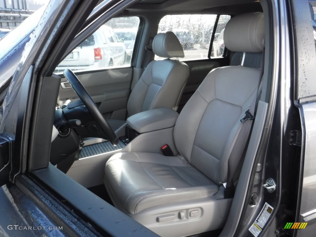 2015 Pilot EX-L 4WD - Modern Steel Metallic / Gray photo #13