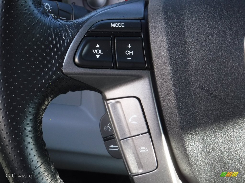 2015 Pilot EX-L 4WD - Modern Steel Metallic / Gray photo #18