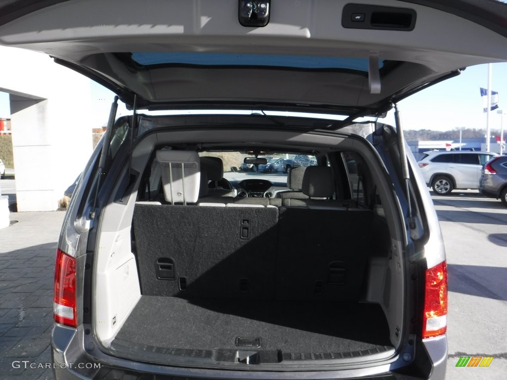 2015 Pilot EX-L 4WD - Modern Steel Metallic / Gray photo #22