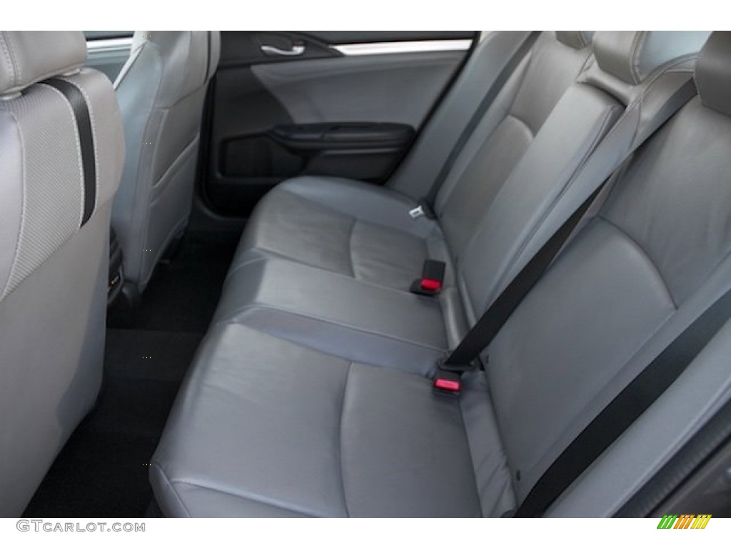 2016 Honda Civic Touring Sedan Rear Seat Photos