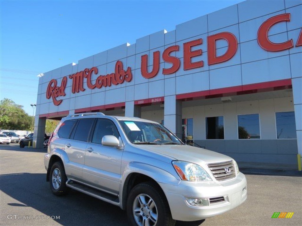 2007 GX 470 - Titanium Metallic / Ivory photo #2