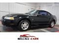 Black 1999 Ford Mustang V6 Coupe