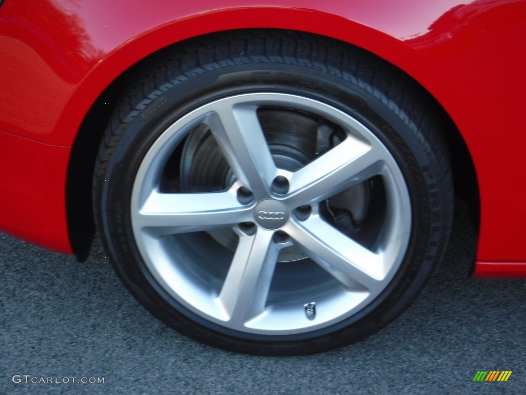 2010 A5 2.0T quattro Coupe - Brilliant Red / Black photo #3