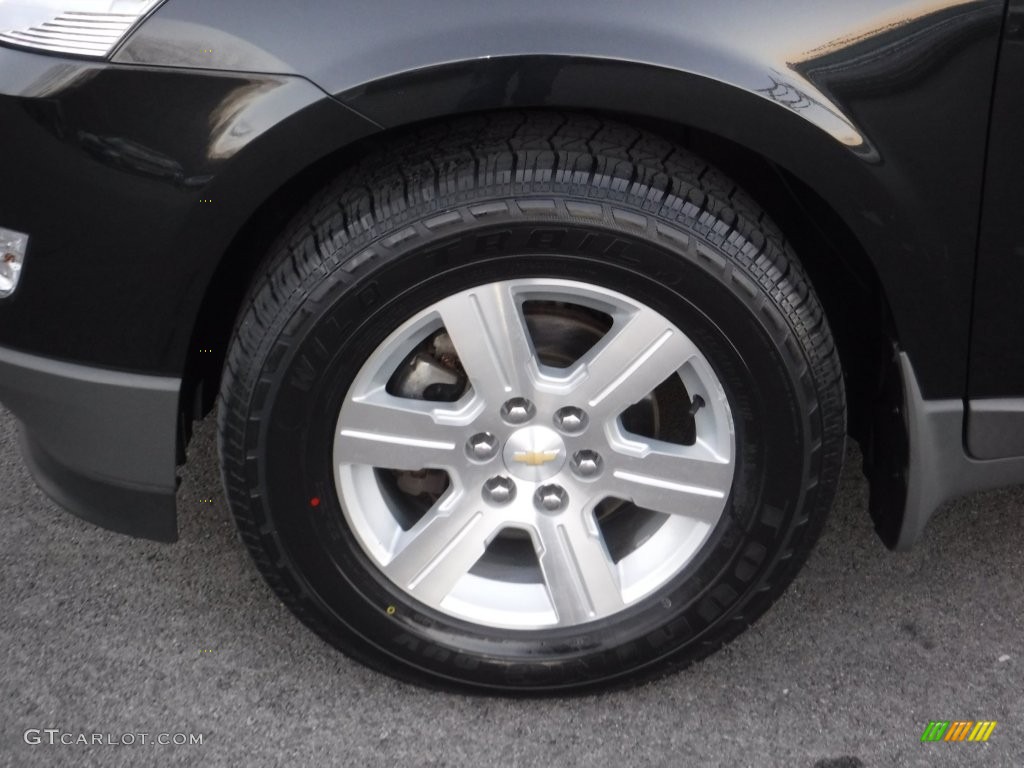 2012 Traverse LT AWD - Black Granite Metallic / Ebony photo #3