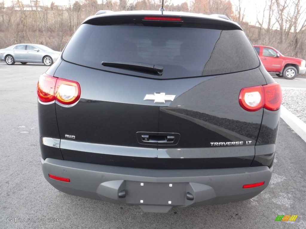 2012 Traverse LT AWD - Black Granite Metallic / Ebony photo #10