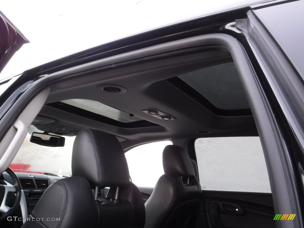 2012 Traverse LT AWD - Black Granite Metallic / Ebony photo #15