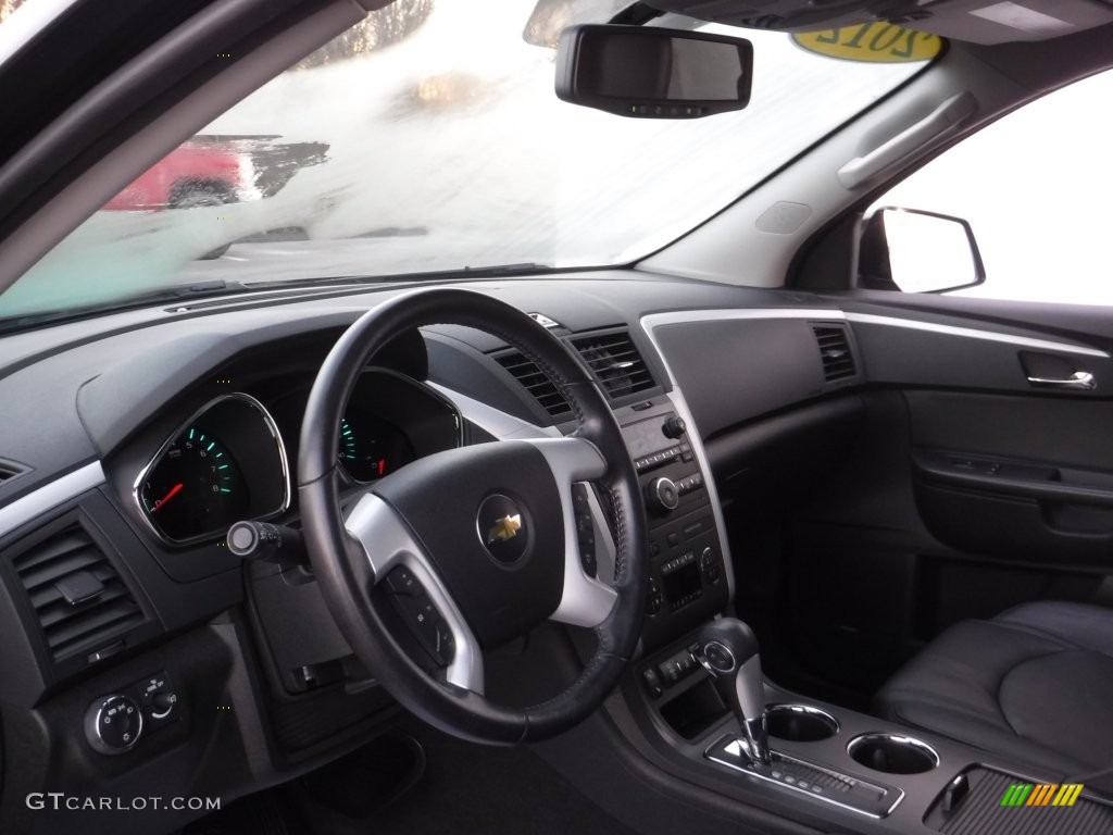 2012 Traverse LT AWD - Black Granite Metallic / Ebony photo #18