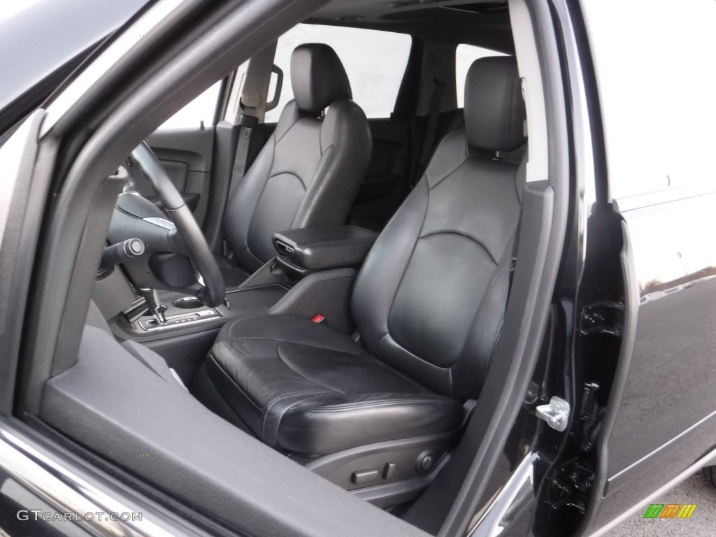 2012 Traverse LT AWD - Black Granite Metallic / Ebony photo #19