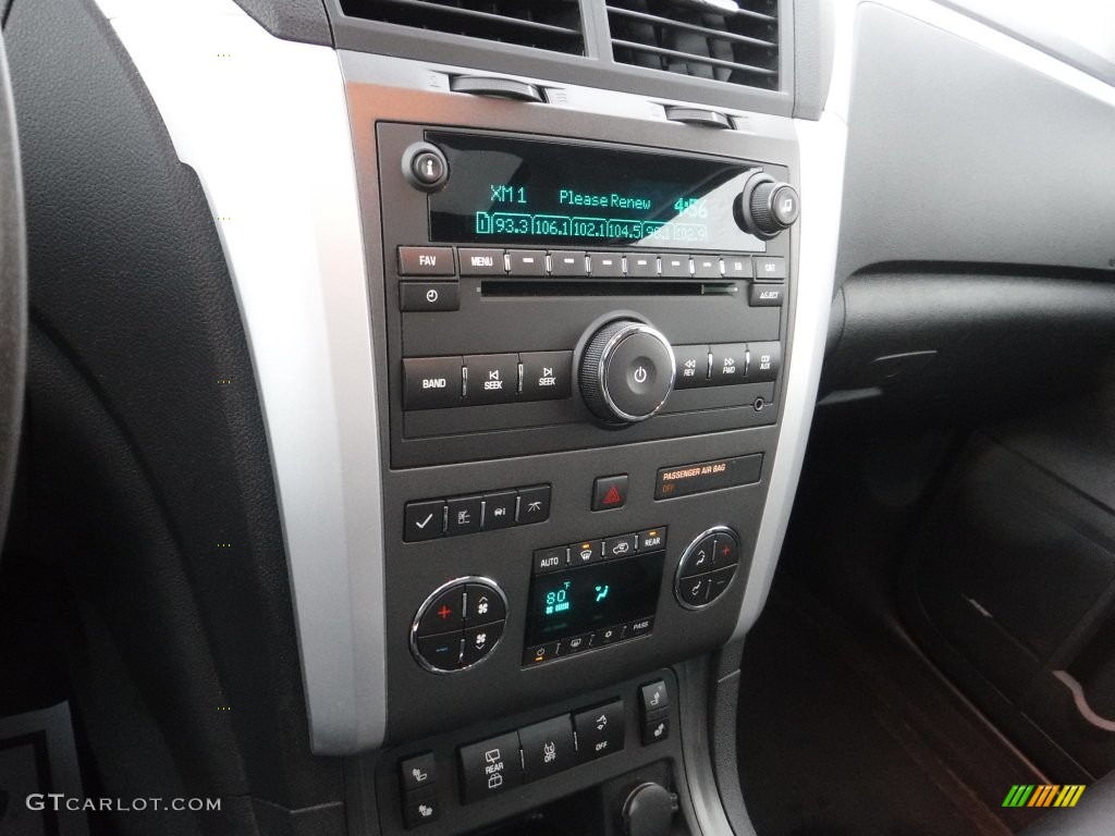 2012 Traverse LT AWD - Black Granite Metallic / Ebony photo #24