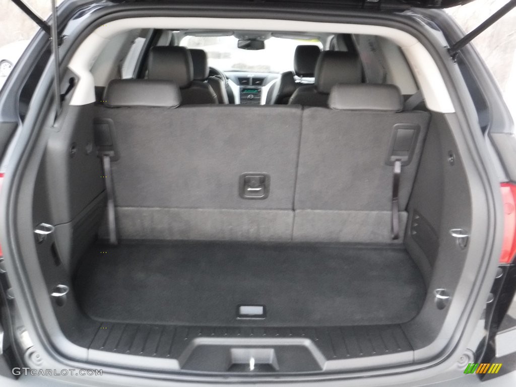 2012 Traverse LT AWD - Black Granite Metallic / Ebony photo #33