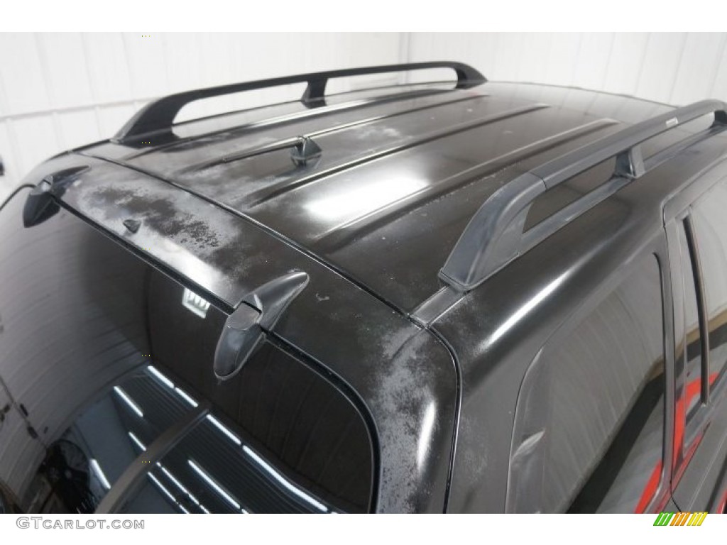 2005 Santa Fe LX 3.5 4WD - Black Obsidian / Beige photo #89