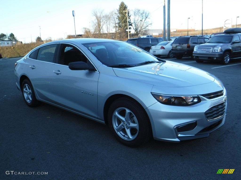 2016 Malibu LS - Silver Ice Metallic / Jet Black photo #5