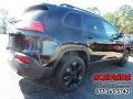 2016 Brilliant Black Crystal Pearl Jeep Cherokee Latitude  photo #3