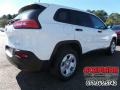 2016 Bright White Jeep Cherokee Sport  photo #3