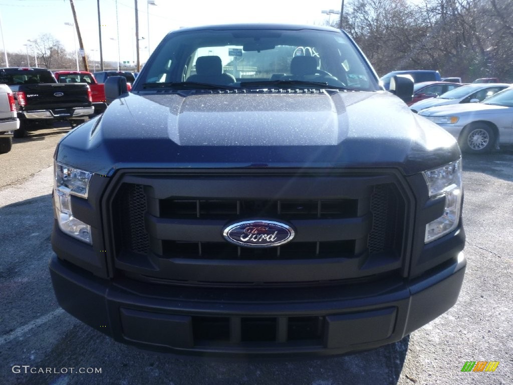 2016 F150 XL Regular Cab - Blue Jeans / Medium Earth Gray photo #10
