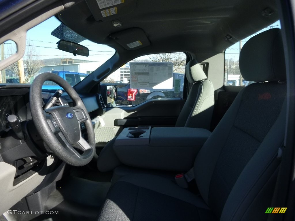 2016 F150 XL Regular Cab - Blue Jeans / Medium Earth Gray photo #13