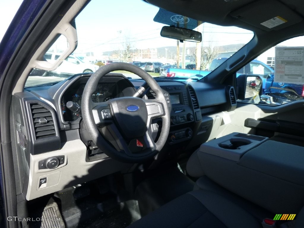 2016 F150 XL Regular Cab - Blue Jeans / Medium Earth Gray photo #14