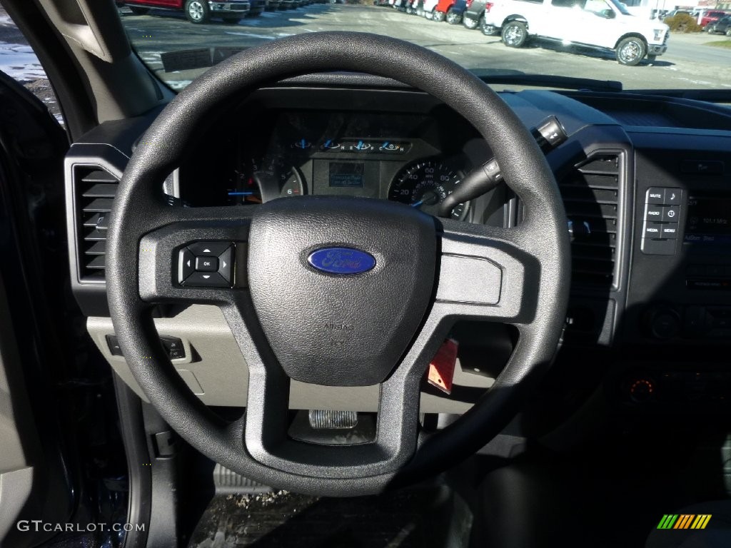2016 F150 XL Regular Cab - Blue Jeans / Medium Earth Gray photo #17