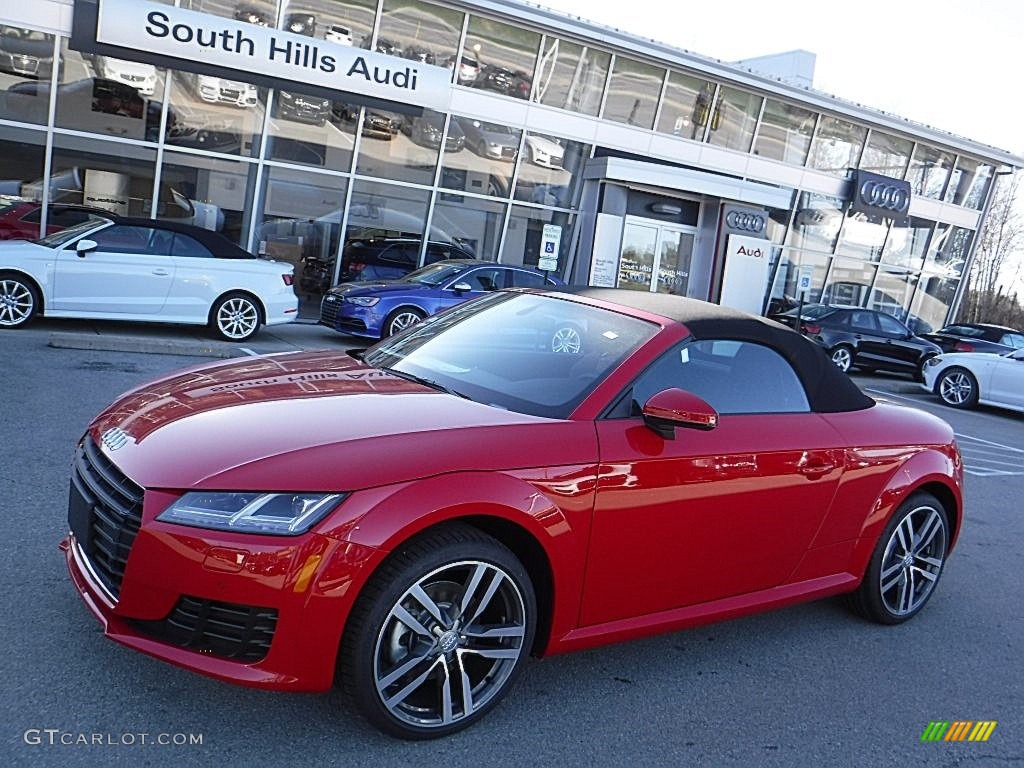 2016 TT 2.0T quattro Roadster - Tango Red Metallic / Black photo #1