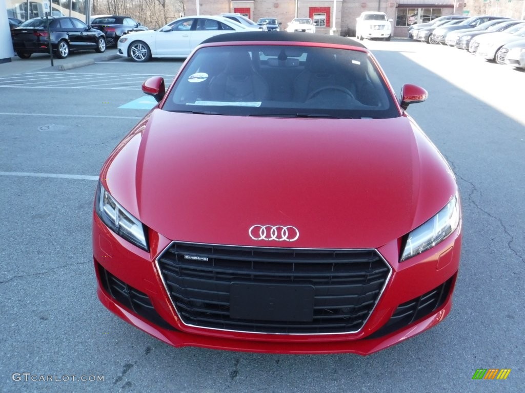 2016 TT 2.0T quattro Roadster - Tango Red Metallic / Black photo #7