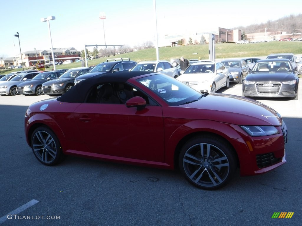 2016 TT 2.0T quattro Roadster - Tango Red Metallic / Black photo #10