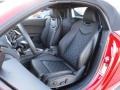 2016 Audi TT Black Interior Front Seat Photo