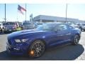 2016 Deep Impact Blue Metallic Ford Mustang EcoBoost Coupe  photo #3
