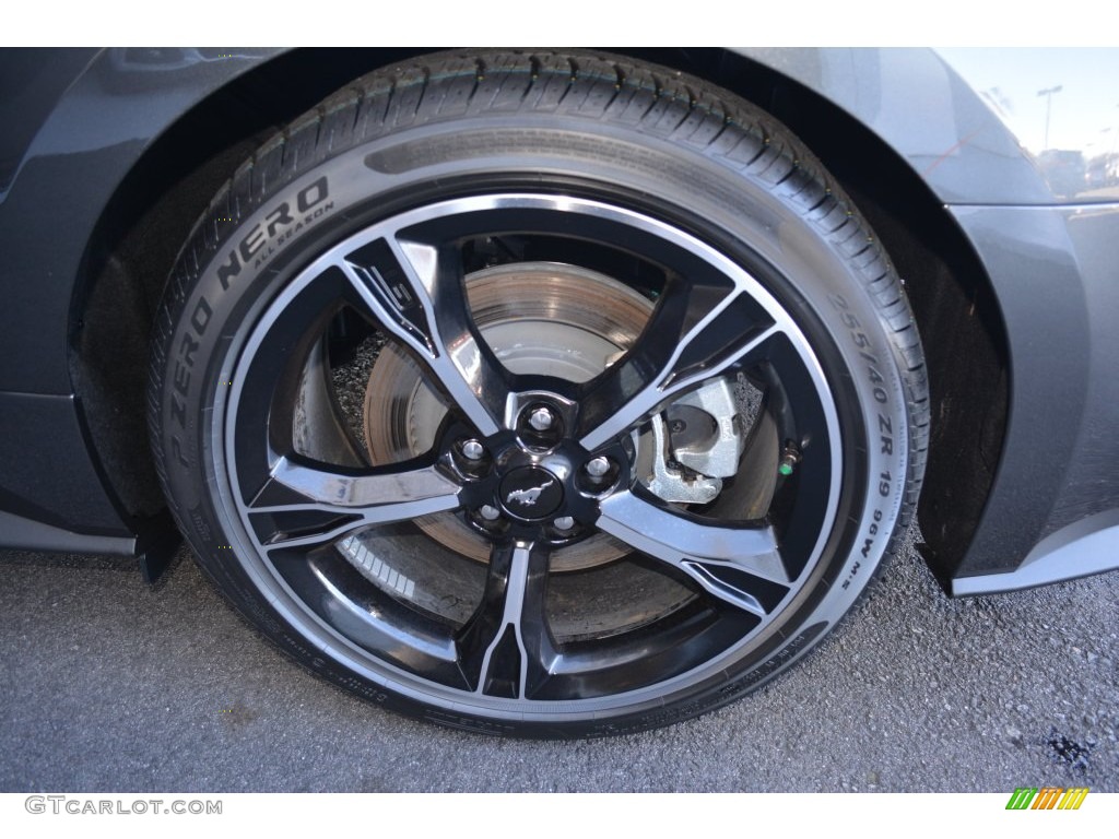 2016 Mustang GT Premium Coupe - Magnetic Metallic / Ebony photo #5