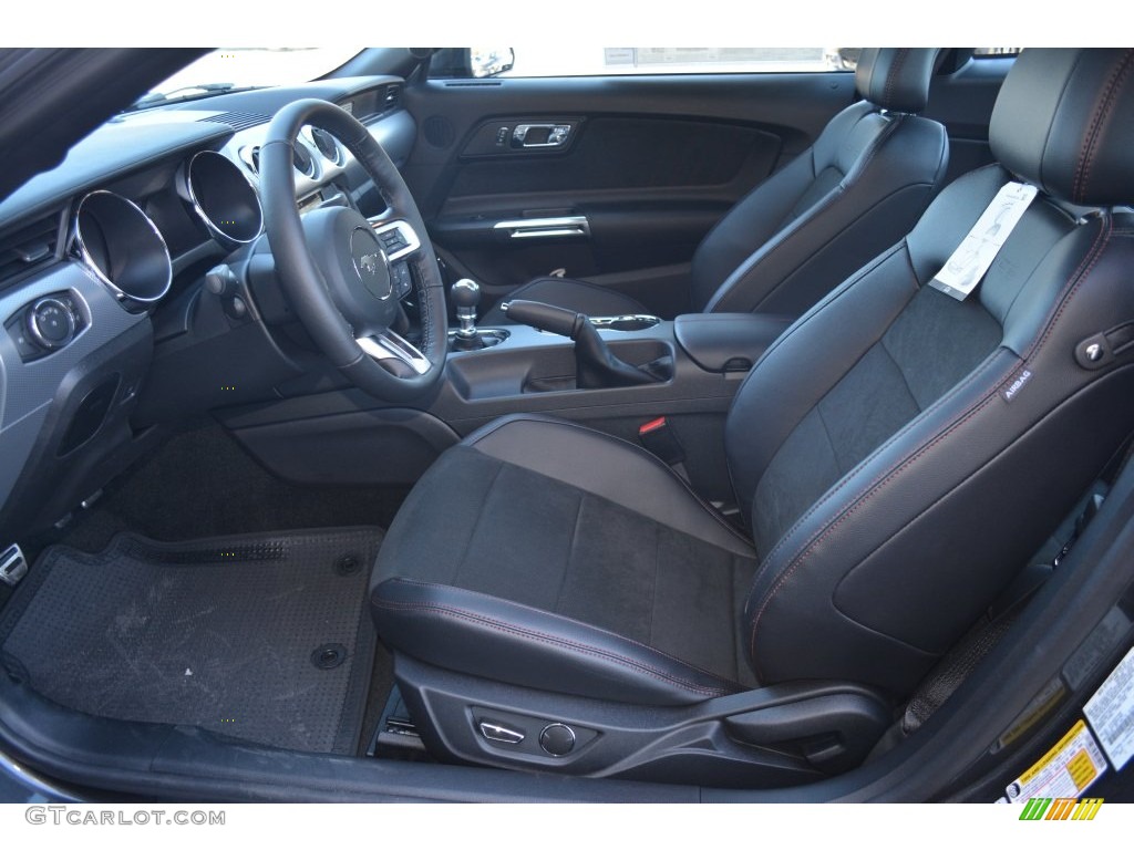 2016 Mustang GT Premium Coupe - Magnetic Metallic / Ebony photo #7
