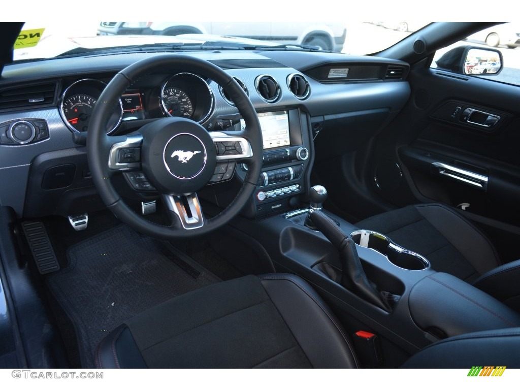 2016 Mustang GT Premium Coupe - Magnetic Metallic / Ebony photo #8