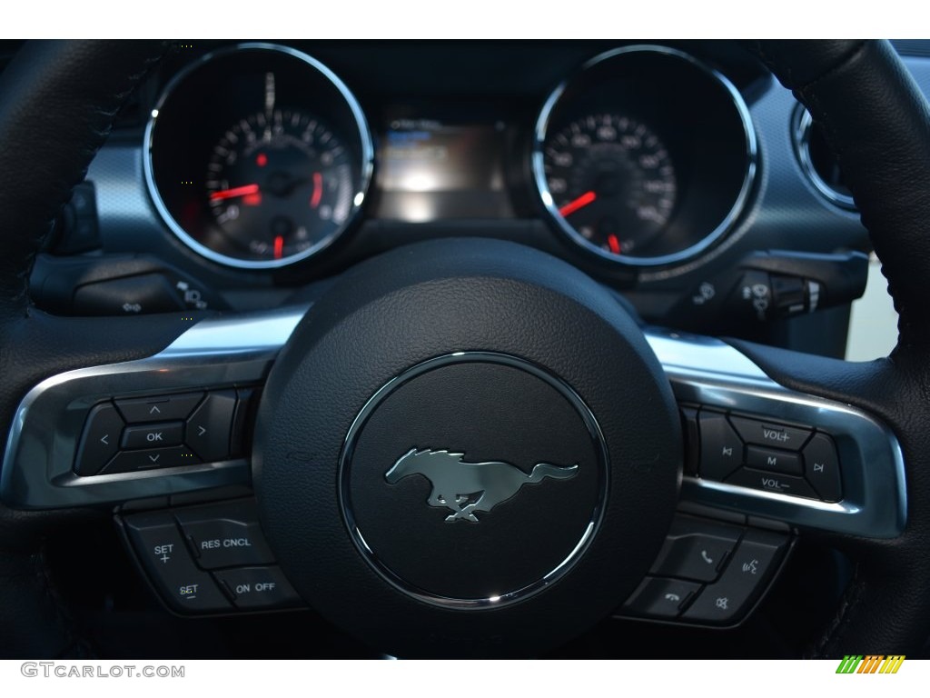 2016 Mustang GT Premium Coupe - Magnetic Metallic / Ebony photo #18