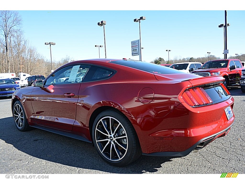 2016 Mustang EcoBoost Premium Coupe - Ruby Red Metallic / Ebony photo #20