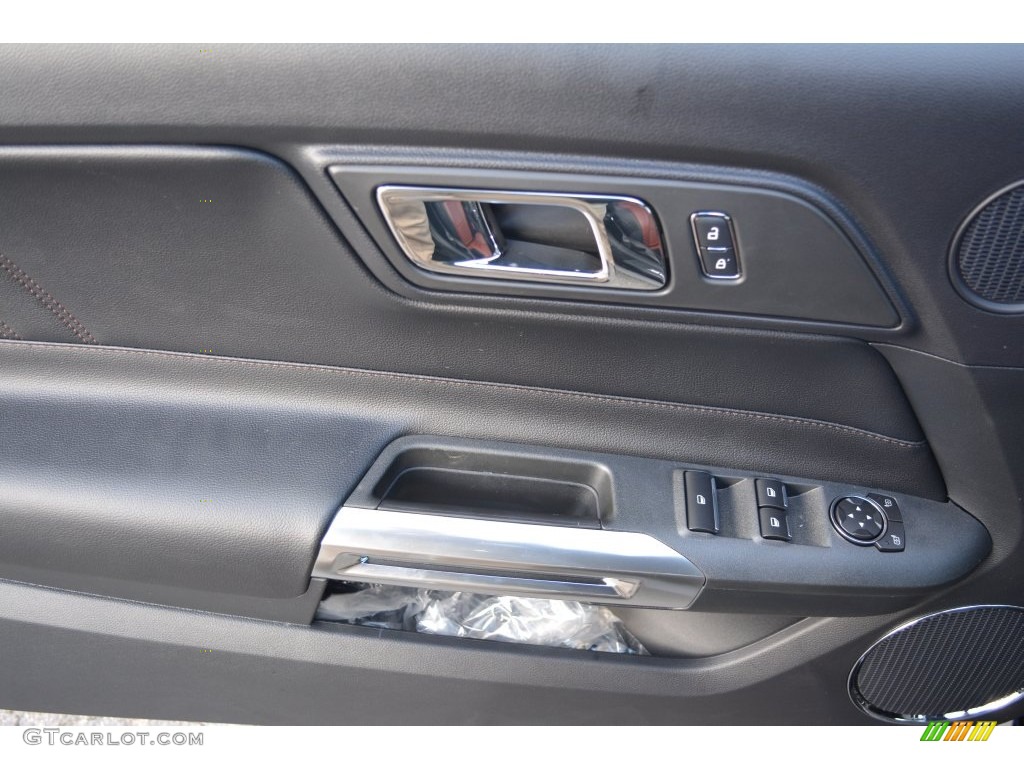 2016 Mustang GT Premium Convertible - Shadow Black / Dark Saddle photo #5