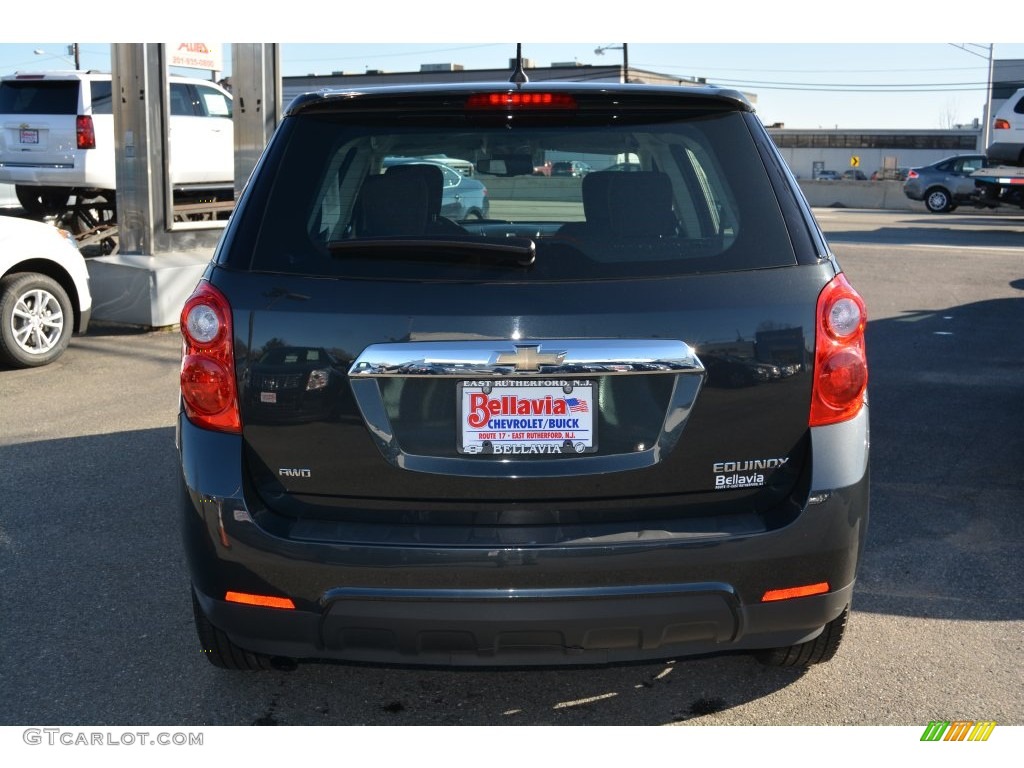 2013 Equinox LS AWD - Ashen Gray Metallic / Light Titanium/Jet Black photo #5