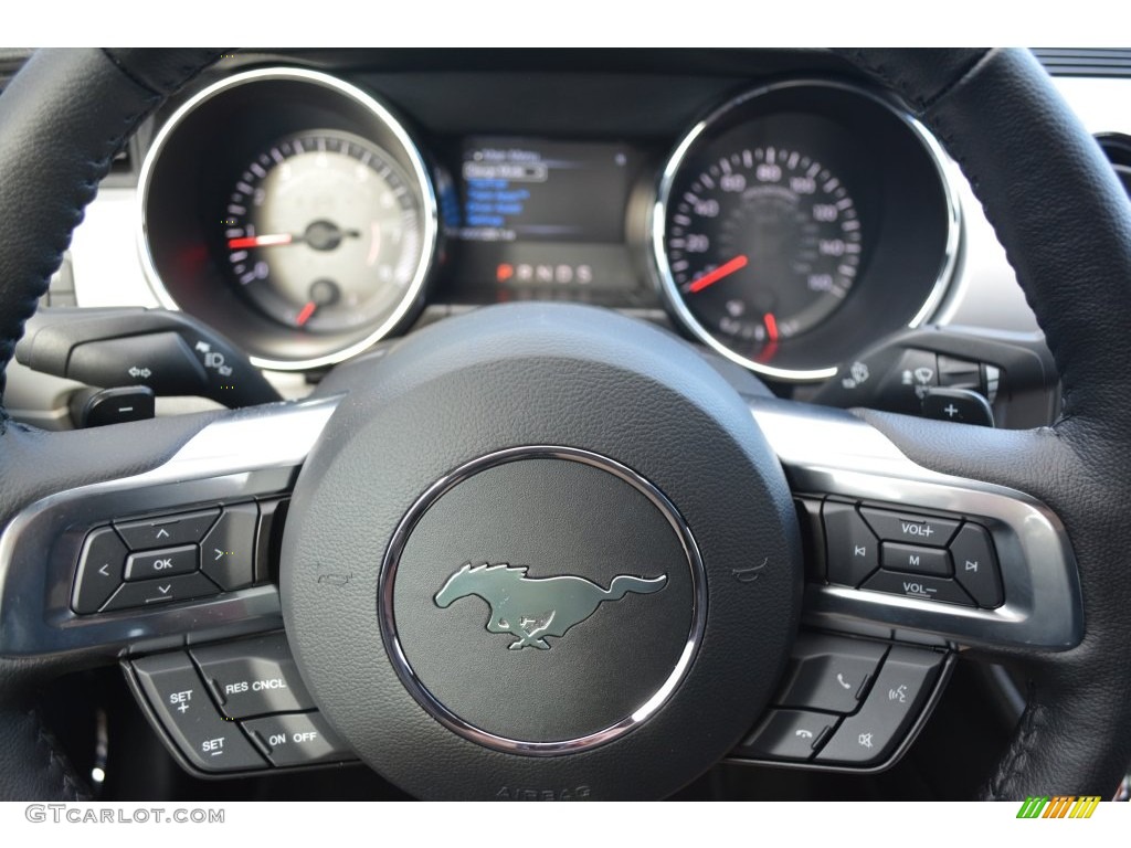 2016 Mustang GT Premium Convertible - Shadow Black / Dark Saddle photo #17